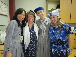 Mariko and some of the Miracle cast members.