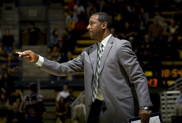 Coach Travis DeCuire (Photo courtesy of Cal sports information)