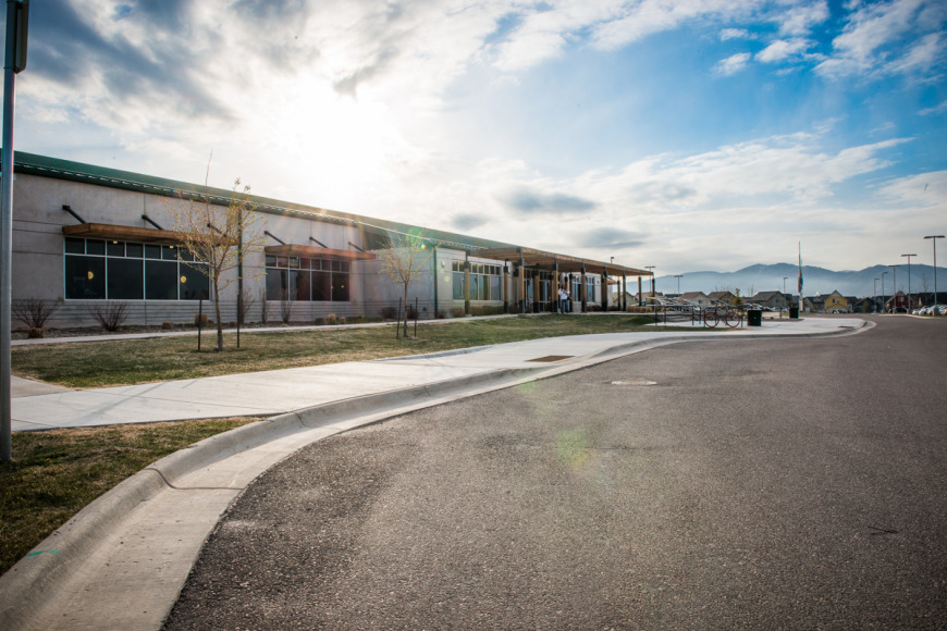 DIRECTV MIssoula CCC Entrance Mountains