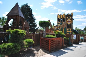 Dragon Hollow playground in Caras Park