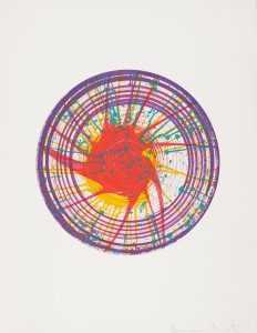 Damien Hirst In a Spin The Action of the World on Things etching 2005-166k