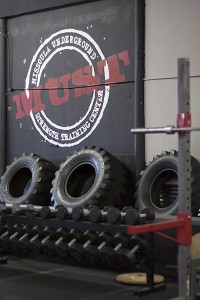 The Missoula Underground Strength Training gym
