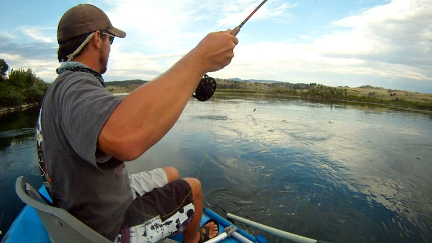 Skwalas on the Missouri River; Fly Fishing; Bryce McLean