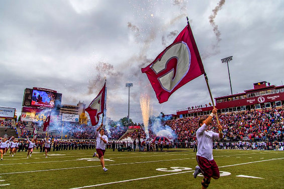 Grizzly Football. Photo by Mark Mesenko