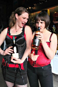 Jen Hurley and Tara Maus, the Serious Scotch Gals of Missoula.