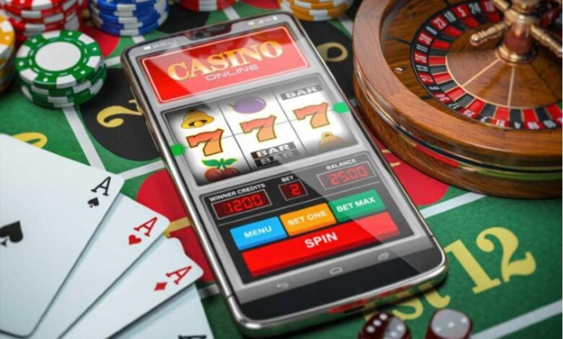 gambling on a mobile device
